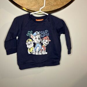 Nickelodeon Blue Paw Patrol Sweatshirt Long Sleeve Pullover